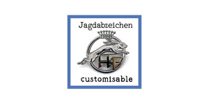 Jagdabzeichen Haarwild Feldhase 