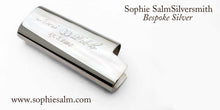 Silver Bic lighter cover engraved