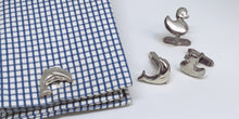 The "Squeaky Duck" Range Cufflinks in Sterling Silver - SophieSalm