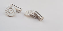 Personalized Cartridge Cufflinks with Initials and Date - SophieSalm