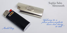 Sterling Silver Bic Lighter Case - SophieSalm Croÿ Croy Wappen Heraldry